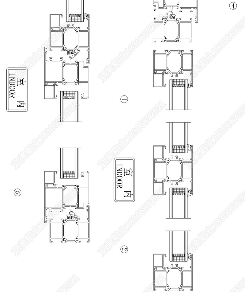 65斷橋內(nèi)開窗節(jié)點(diǎn)圖02